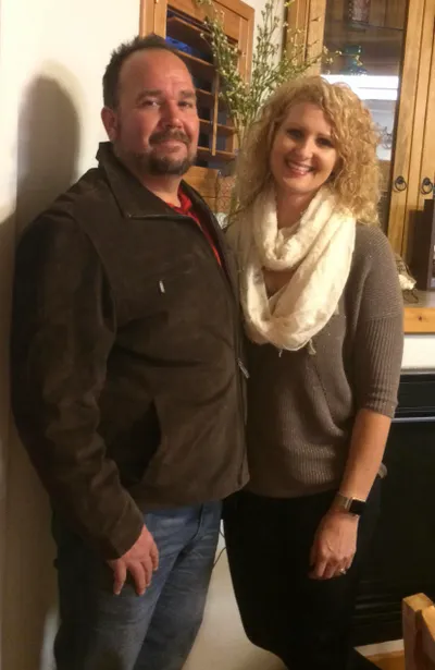 BJ Birchard and his wife