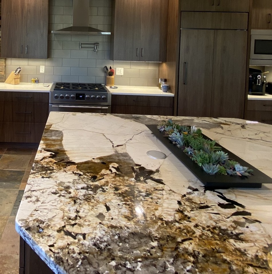 Custom-Made Cabinets & Granite Countertops by Birchard Remodeling
